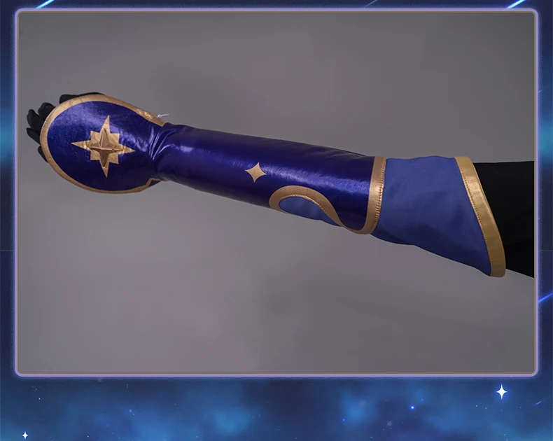 UWOWO Game Genshin Impact Mona Megistus Astral Reflection Cosplay Costume Special Cute Enigmatic Astrologer