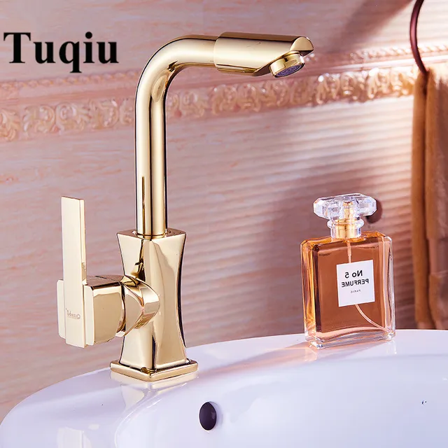 $US $41.48  New Arrival Water Tap Gold/Rose Gold/Chrome Brass Bathroom Basin Faucet Sink tap Swivel Spout Vanit