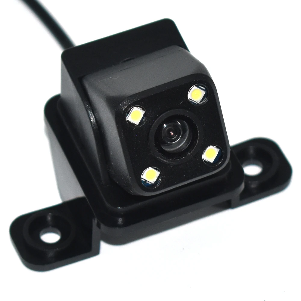 ZJCGO CCD HD камера заднего вида для SsangYong Micro Tivoli XLV Air LUVi - Название цвета: 4-LED