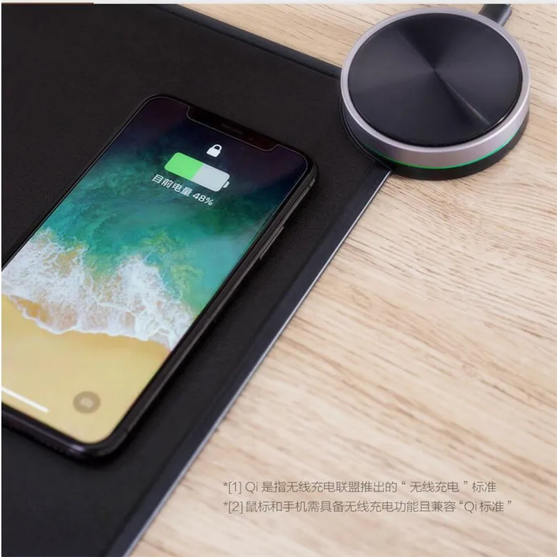 Оригинальный беспроводной умный коврик для мыши MIIIW с поддержкой Qi xiaomi Smart home Mi Mix2S