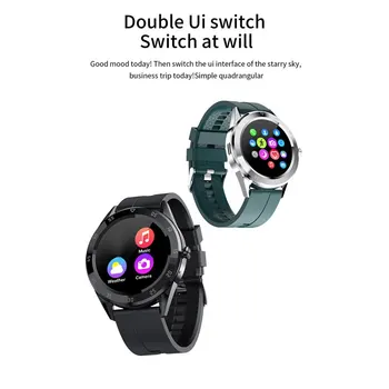 

2020 New smartwatch Wireless Call Calorie Monitoring Intelligent Watch Heart Rate Measurement Multifunctional Smart Bracelet