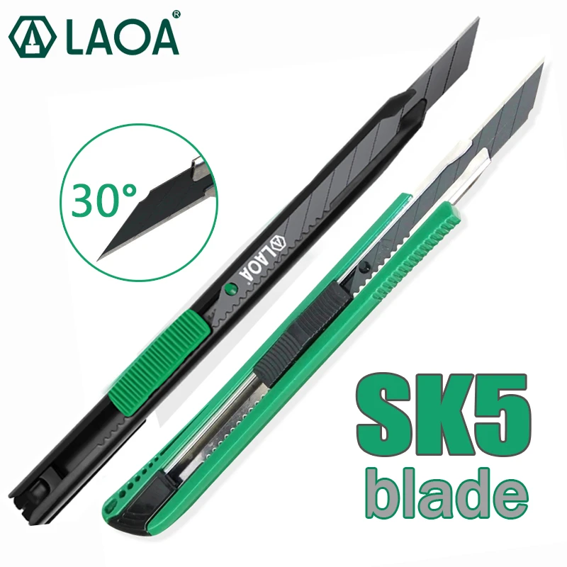 Laoaシャープ壁紙ナイフアシュートアングルブレードカッティングペーパーツールアートナイフ ナイフ Aliexpress