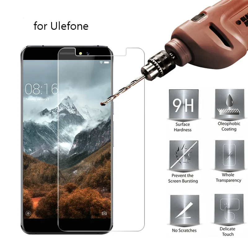 Tempered Glass For Ulefone X S9 Pro S 2 Power 3 3S Premium Screen Protector Toughened protective film be touch | Мобильные телефоны