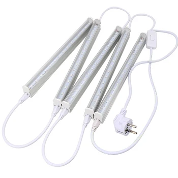 

5pcs Full Garden Vegetable Greenhouse 6W 265V LED Grow Light Bar Hydroponic Aluminum Tube Flower Bloom For Indoor Plant