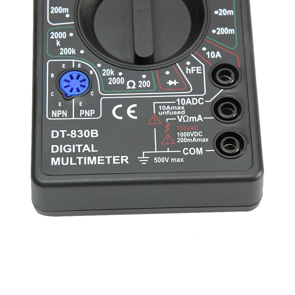 DT-830B вольтметр цифровой практичный Вольт Тест er мультиметр Омметр тест свинцовый пластиковый ручной Мини ЖК Авто Диапазон