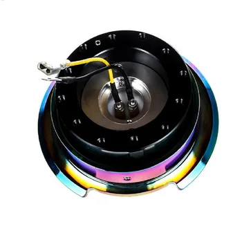 

Car Steering Wheel Quick Release Hubs Aluminum Alloy Anti Theft Quick Removal Snap Off Boss Kit Quick Release Hubs Accessories