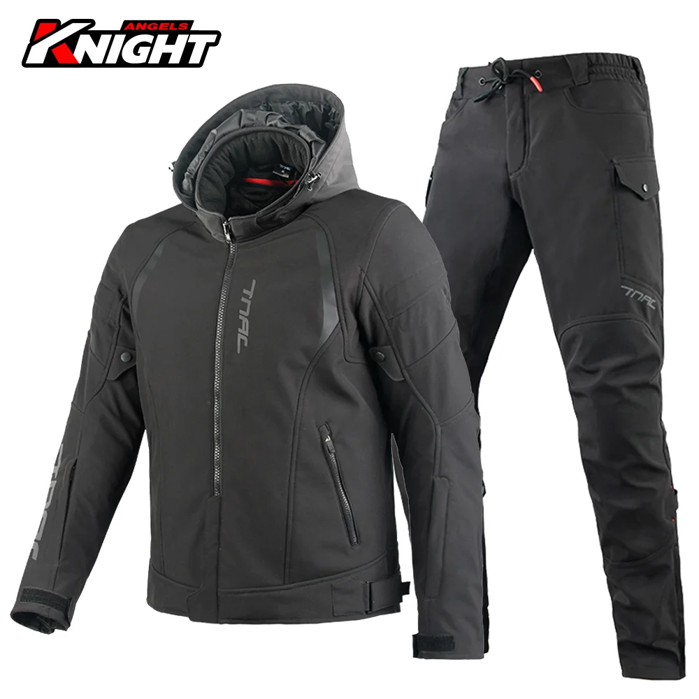 Motocross Motorcycle Jacket Chaqueta Moto Gear Reflective Waterproof Riding Hood Moto Jacket Protective Motorcycle Armor