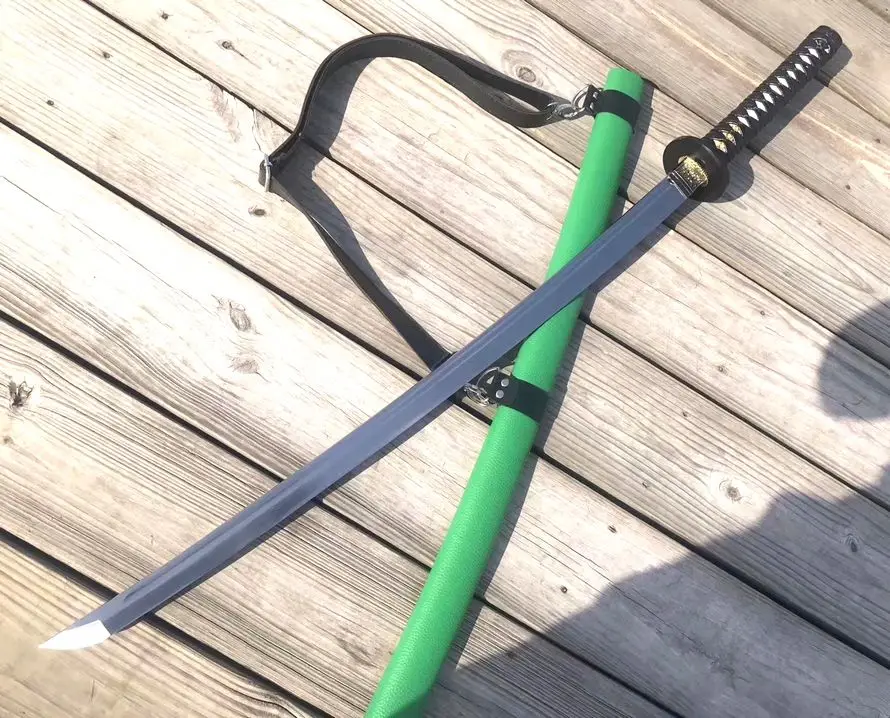 Hand Forged Chinese KungFu Sword Saber Sharp Manganese Steel Wushu Jian Dao