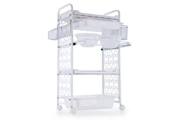 Japanese beauty cart super practical beauty salon tool car small bubble instrument rack multi-layer cart