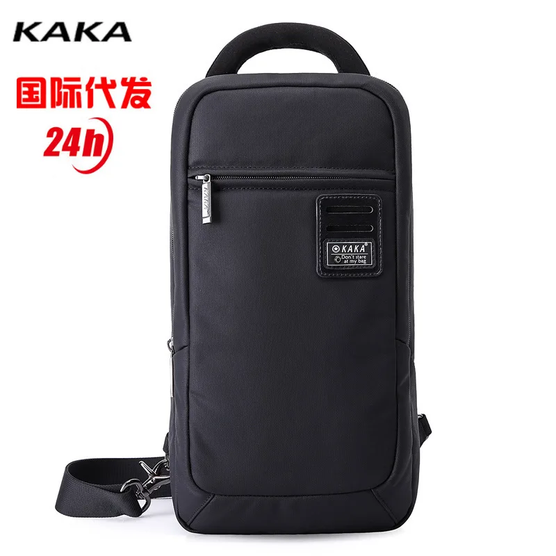 

Kaka Korean-style Large-Volume Multi-functional Lightweight Waterproof Men Chest Pack Guangzhou the Same Day Delivery