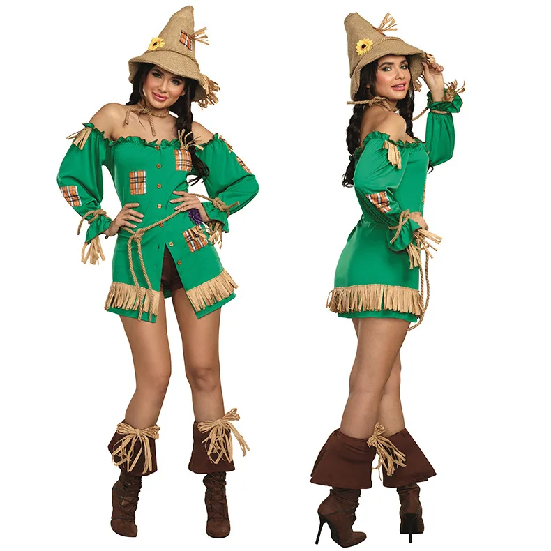 

Halloween Costume Land of Oz Adventures Wizard of Oz Farmland Mexican Girl Patch Clothes Women King Stage Performance