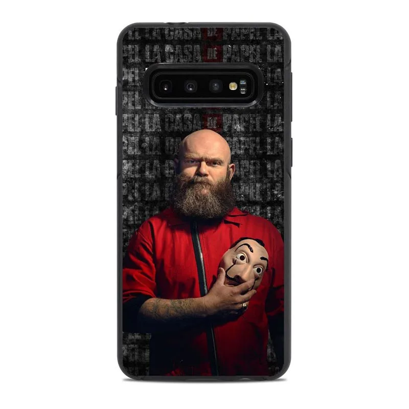 TPU La Casa De Papel Heist Money Heist Черный Силиконовый ТПУ чехол для телефона чехол для samsung NOTE9 S10LITE S9 S8 S9PIUS 2018A8 A6 NOTE8 - Цвет: TPU