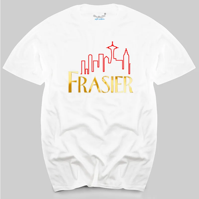 Frasier ТВ Шоу логотип Frasier Crane Лицензированная футболка для взрослых размеры S-3XL мужские футболки хлопковые футболки брендовые Топы