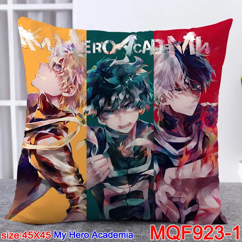45X45 см Аниме Boku no Hero Academy наволочки Мой герой Academy Dakimakura Чехол 3D двухсторонний принт наволочка Настройка M1 - Цвет: 8