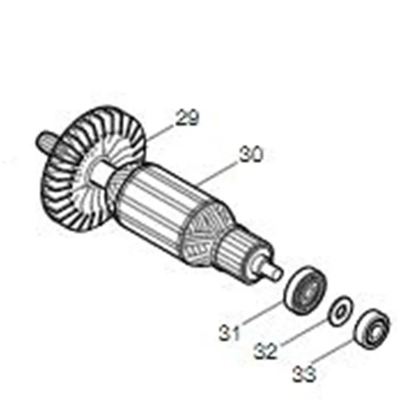 AC220-240V MAKITA 513574-7 ротор якорь электродвигателя для SA7000C ротора