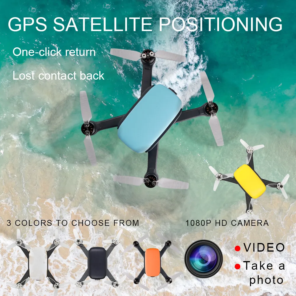 

RC Airplanes drone with camera and GPS MINI RC Quadcopter FPV 1080P HD 5G WIFI brushless motor back home aerial camera