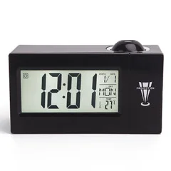 Manufacturers Direct Selling Mute Electronic Clock Creative Modern Living Room Household Products Temperature Display