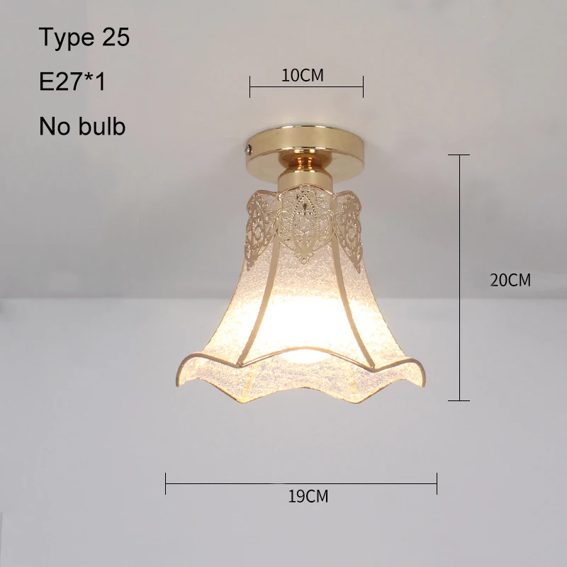 Type 25 no bulb Современный потолочный светильник, светодиодный потолочный светильник, винтажный плафон, клетка, плафонье, хрустальная лампа для столовой, кухни, Lampara Techo - Цвет корпуса: Type 25 no bulb