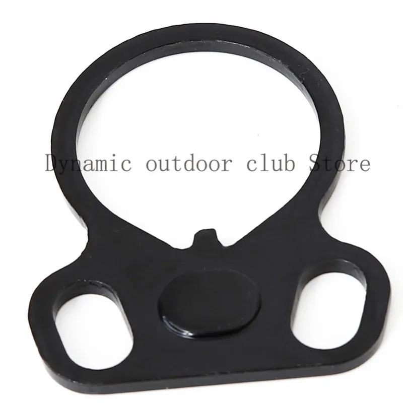 

Totrait Tactical Hunting AR-15 AR15 M4 End Plate Sling Adapter Right/Left Dual Loop Ambidextrous One Single Point Sling Mount HT