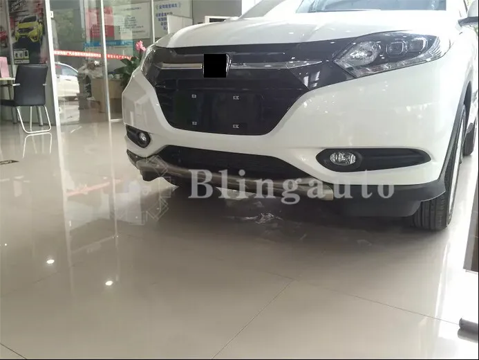 Опорная пластина подходит для H onda Vezel HRV HR-V защитная пластина из нержавеющей стали для переднего и заднего бампера