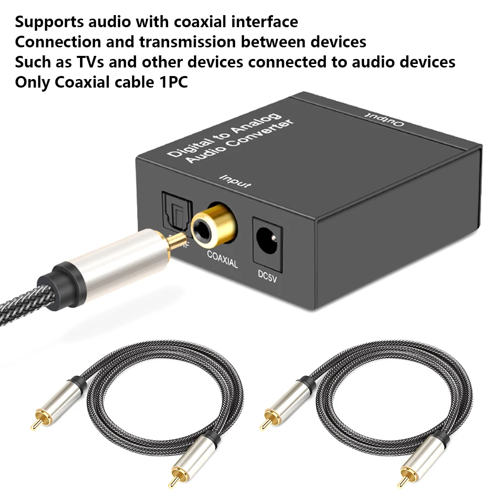 HIFI 5.1 Audio Cable Gold Plated Digital RCA To Male Coaxial Coax Amplifer SPDIF Home Video TV Accessories | Электроника
