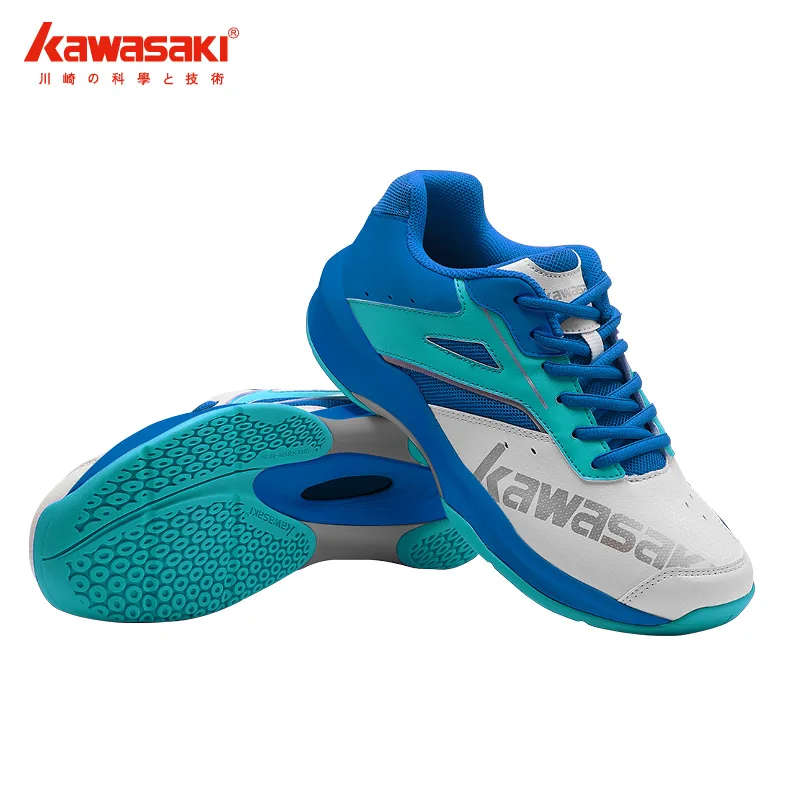 Kawasaki-zapatos De Bádminton Profesionales Para Hombre Y Mujer, Zapatillas Deportivas Transpirables, Antideslizantes, Color Azul, K-088, 2021