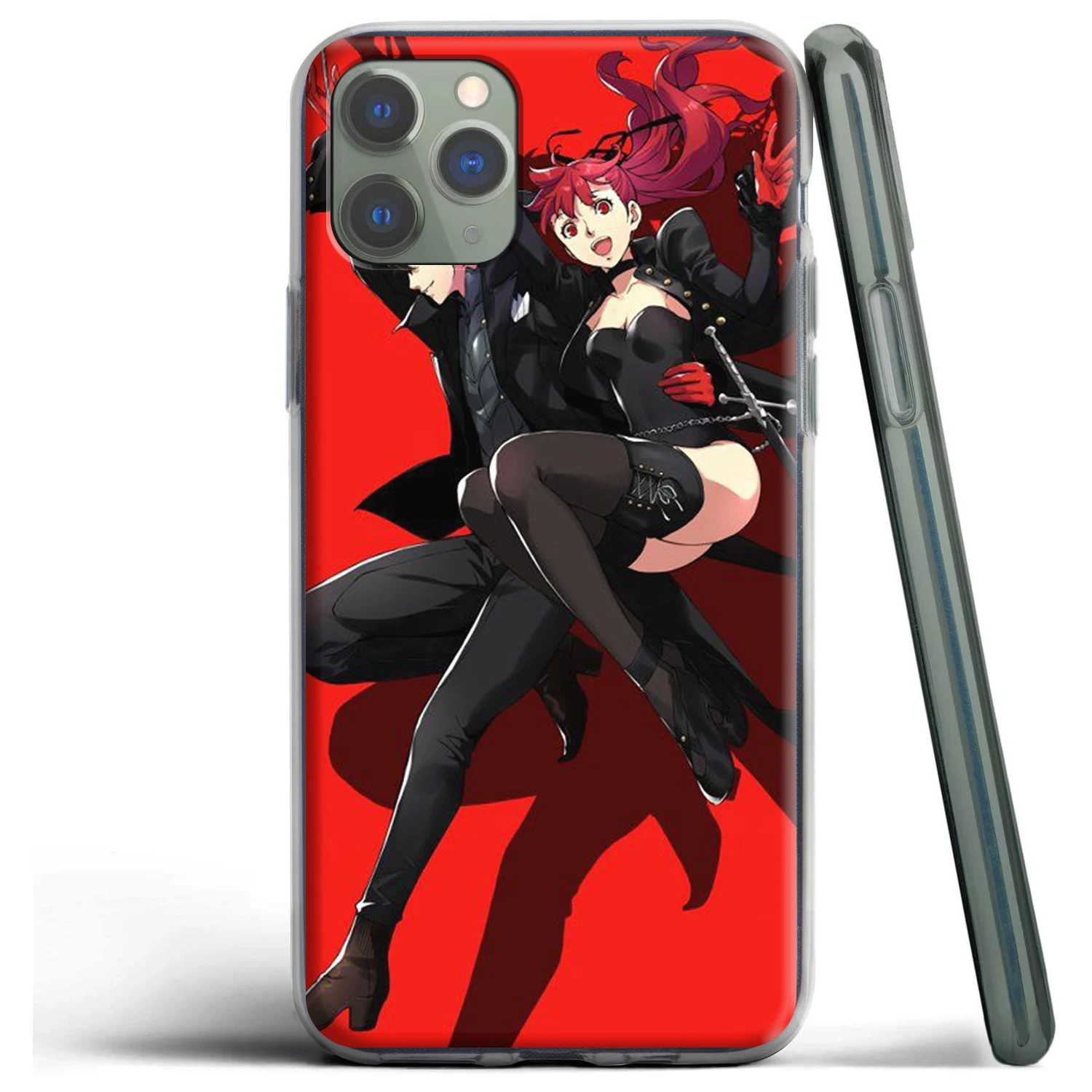 Силиконовый чехол Persona 4 для Apple iPhone 12 Mini 11 Pro SE XS X XR Max 8 7 6S 6 Plus 5S|Бамперы| |