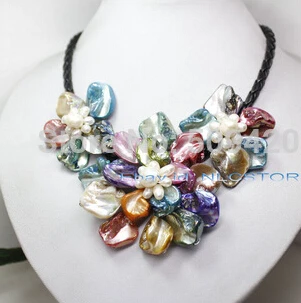 Бесплатная доставка&gt красивый смешанный цвет перламутровый корпус плетение