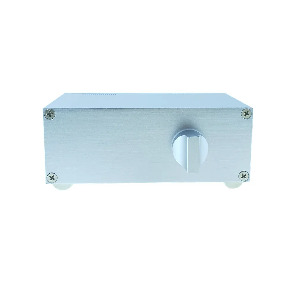 HIFI Passive audio input signal selector Source Selector audio signal switcher box signal splitter 4 Input 1 Output / 1 In 4 Out