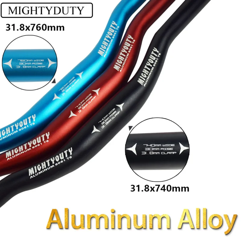 31.8 mm bmx handlebars