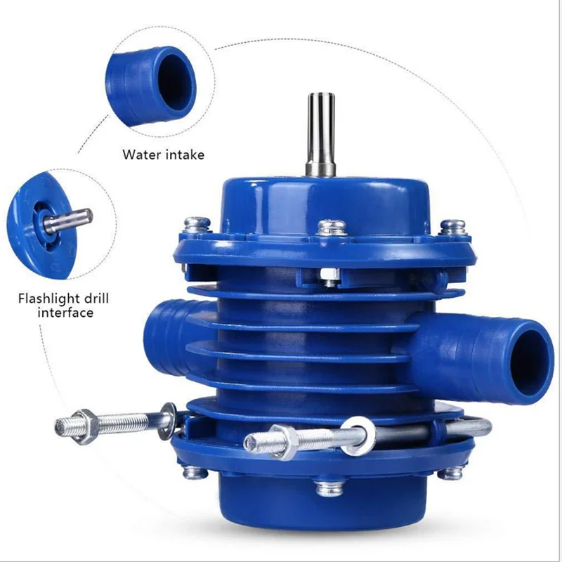 Тяжелые насосы дешевые насосы грунтовка ручная электрическая дрель водяной насос домашний сад центробежный переносный светильник водяные насосы