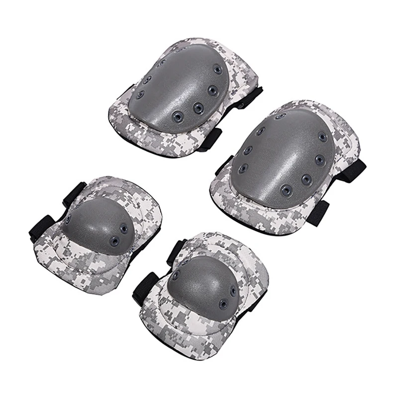 Мотоциклетные защитные шестерни накладки на колени локти колодки Combat paintball для охоты, катания на скейтборде скутер спортивные наколенники Безопасности