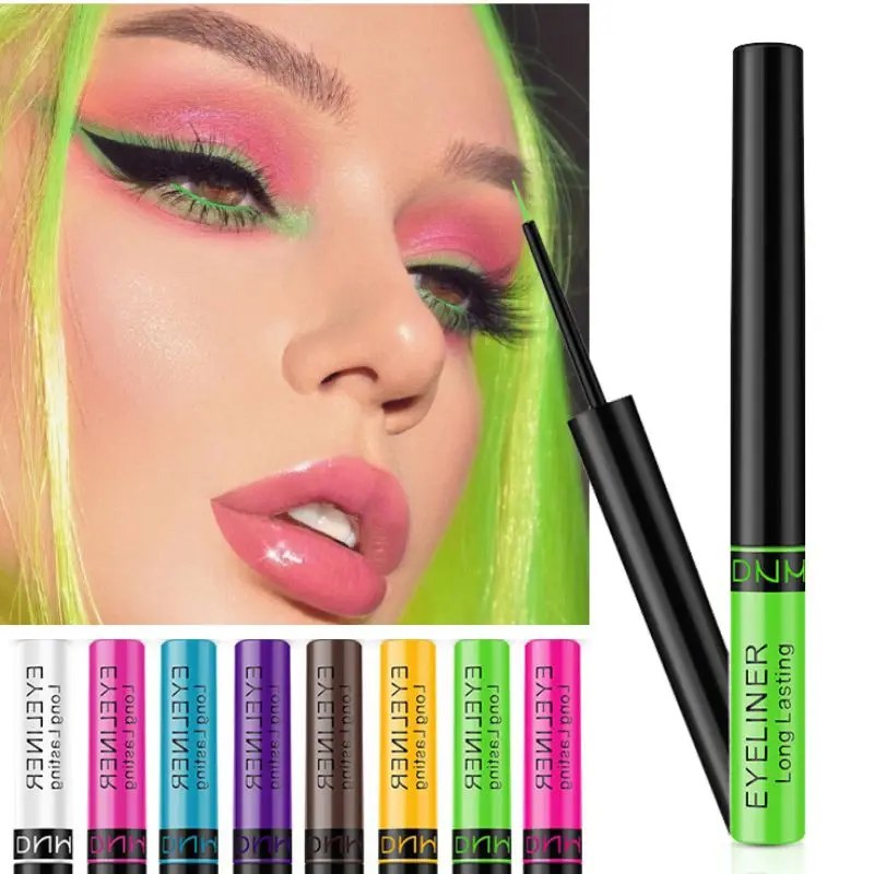 

Colorful Eyeliner Waterproof Matte Eye Cosmetics Shadow Liquid Eyeliner Long Lasting Smudge-proof Sexy Charming Eye Liner Pen