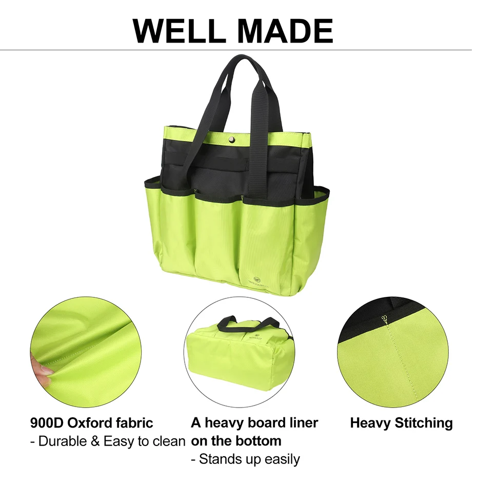 WESSLECO Garden Tool Bag With Pockets Portable Organizer Tool Bag Gardening Garden Tools Kit Holder Multi-Purpose Storage Pouch tool chest for sale