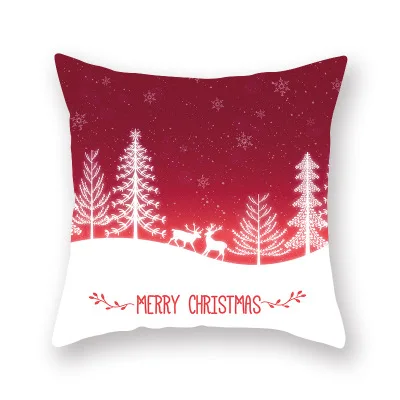 Christmas Decorations For Home Snowman Pillowcase Christmas Tree Decorations Happy New Year Navidad Xmas Supplies - Цвет: 15