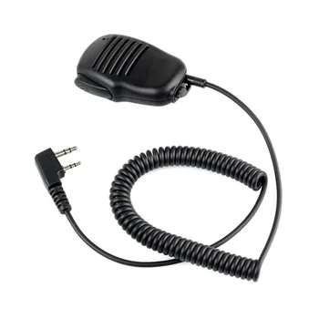 

2 Pin Mini PTT Speaker MIC Walkie Talkie Accessories For Baofeng UV5R 888S For Kenwood For TYT Two Way Radio C9021A