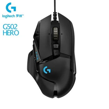 

Logitech G502 HERO MASTER Gaming Mouse 16K Hero Engine 16000DPI RGB USB Computer Mouse Gamer Mice For PUBG LOL Desktop Laptop PC