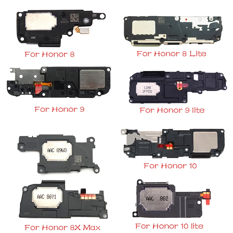 

New Loud Speaker Buzzer Ringer Loudspeaker Flex Cable For Huawei Honor 8 9 10 Lite 6X 7X 8X Max 9i 5X 7A V9 V20 Replacement Part