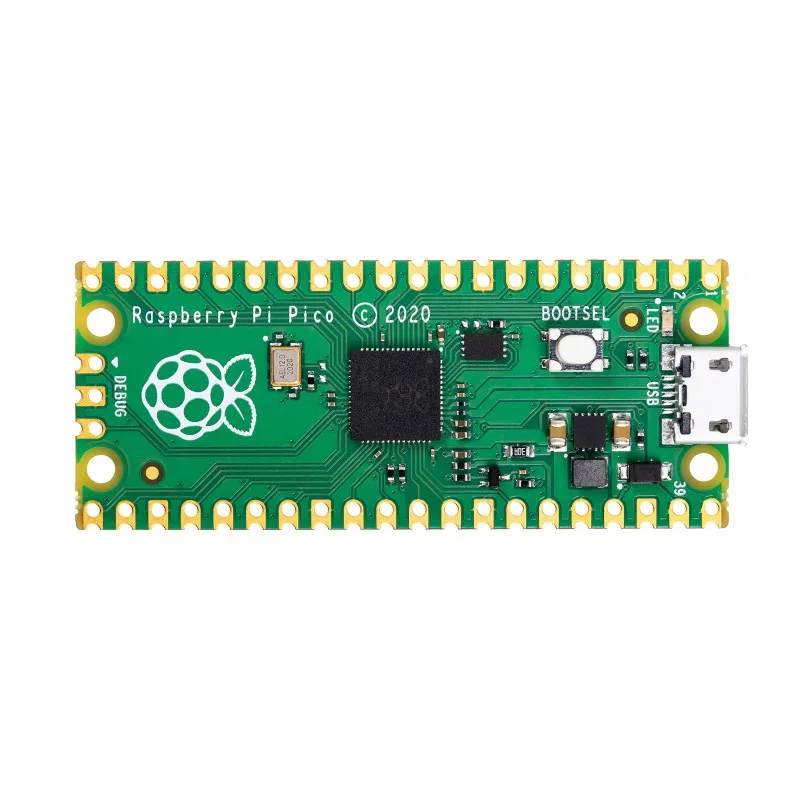 Raspberry Pi Pico-placa Micro controladora de alto rendimiento, bajo coste, con Interfaces digitales flexibles