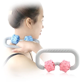 

Handheld Leg Neck Massage Rollers Yoga Massager Stovepipe Fitness Muscle Elimination Relaxer Tools