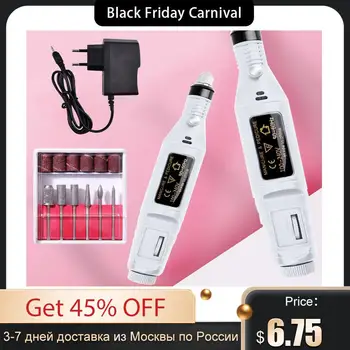 

Nail Drill Machine Pen Apparatus For Manicure Milling Cutters Electric Electric Nail Sander Pedicure Manicure Kit Remov Nail Gel