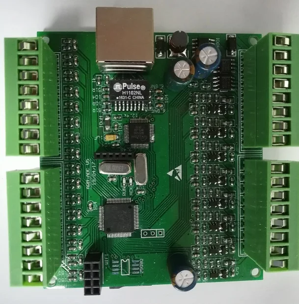 16-channel Analog Input +8-channel 4~20mA Output Board Development Board Dual RS485 Network WIFI