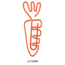 

Metal Paper Clip Paperclips Kawaii Carrot Paper Clips Metal Clip Metal Stationery Clips Clip De Papel Planner Clip Carrot Shaped