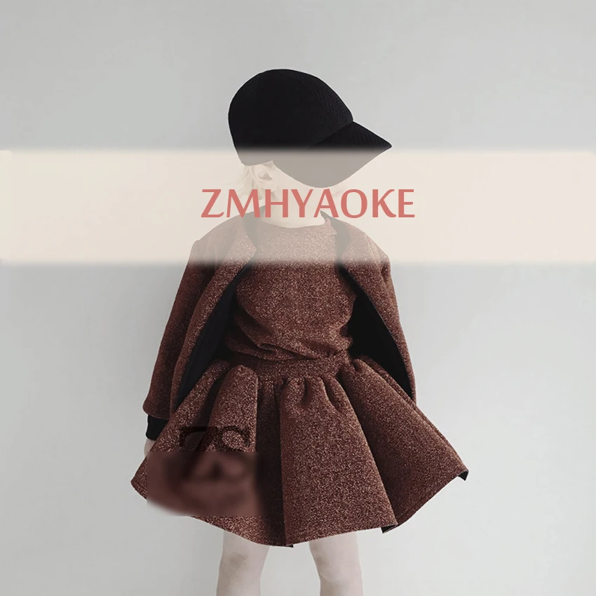 Осенняя ZMHYAOKE-CB одежда для детей, рождественские наряды для Дня благодарения, одежда для мальчиков, изысканные наряды для девочек, одежда для малышей