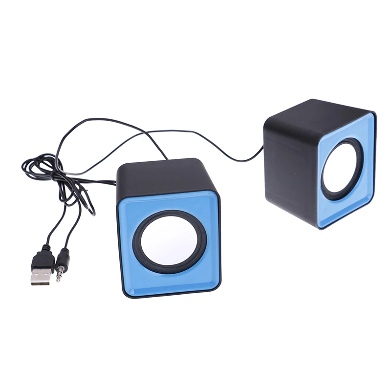 Multimedia Sound Box Mini Speaker For Computer Desktop Set Music Stereo Home Theater Party Speakers 3.5mm Jack Column