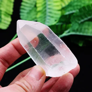 

Natural White Crystal Rough Stone Column Healing Energy Stone Chakras Stone