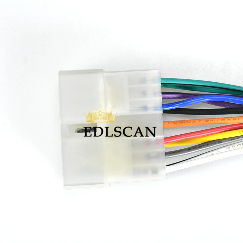 EDLSCAN ISO радио адаптер кабель 12-037 для Nexia для Espero autostereo ISO жгут проводов 12-037