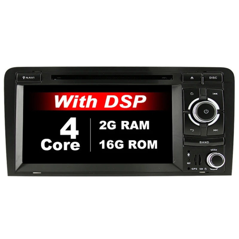  Android 9.0 Auto DVD GPS für Audi A3 2006-2011 mit DVD-Player Radio Stereo Audio Auto Multimedia Bi