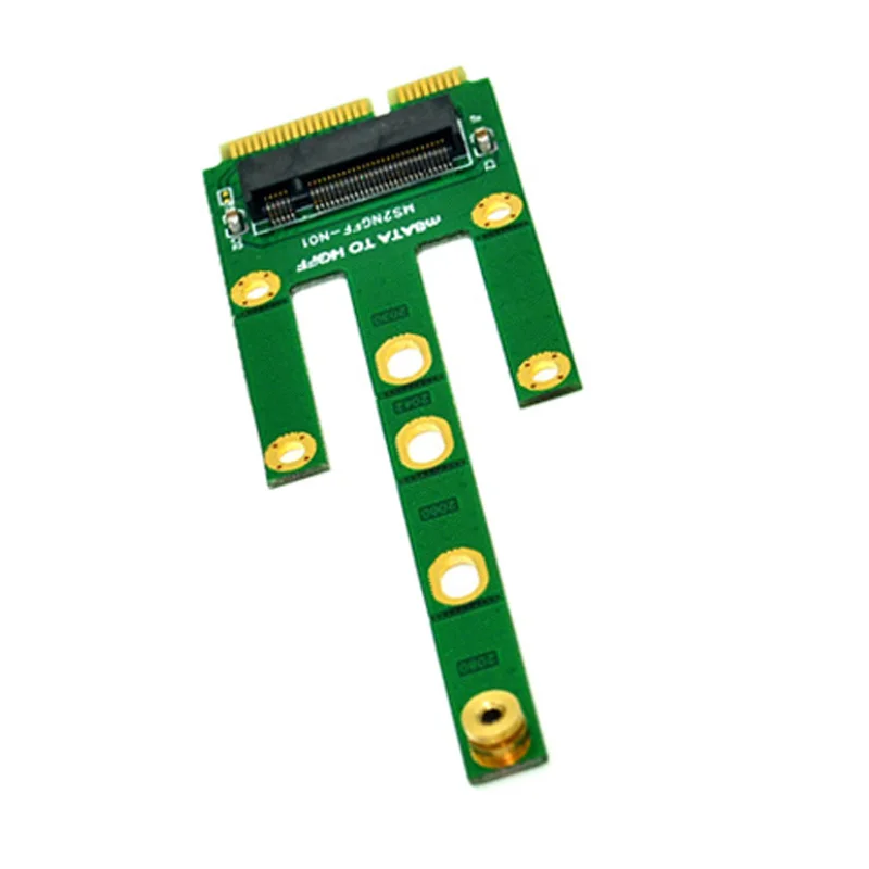 MSATA к M.2 NGFF конвертер адаптеров карты 6,0 ГБ/сек. NGFF M.2 SATA-Bus SSD B Ключ к mSATA Male Riser M.2 адаптер для 2230-2280 M2 SSD