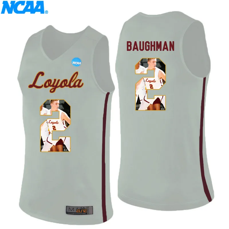 Новое поступление, высокое качество, футболка Loyola(Chi) Ramblers Clayton Custer#13 Ingram#0, спортивные майки, S-XXXL